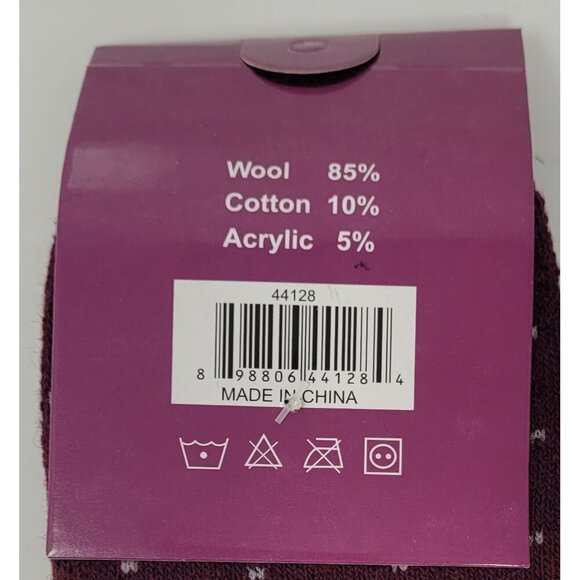 12 Pack Women’s Wool Crew Socks Ladies Warm Winter Lamb Wool Blend Size 9-11 - Picture 3 of 3